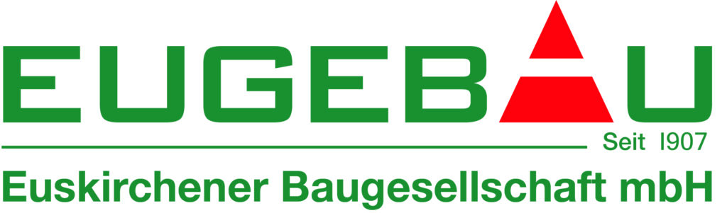 Logo Euskirchener Baugesellschaft mbH mit Unterzeile